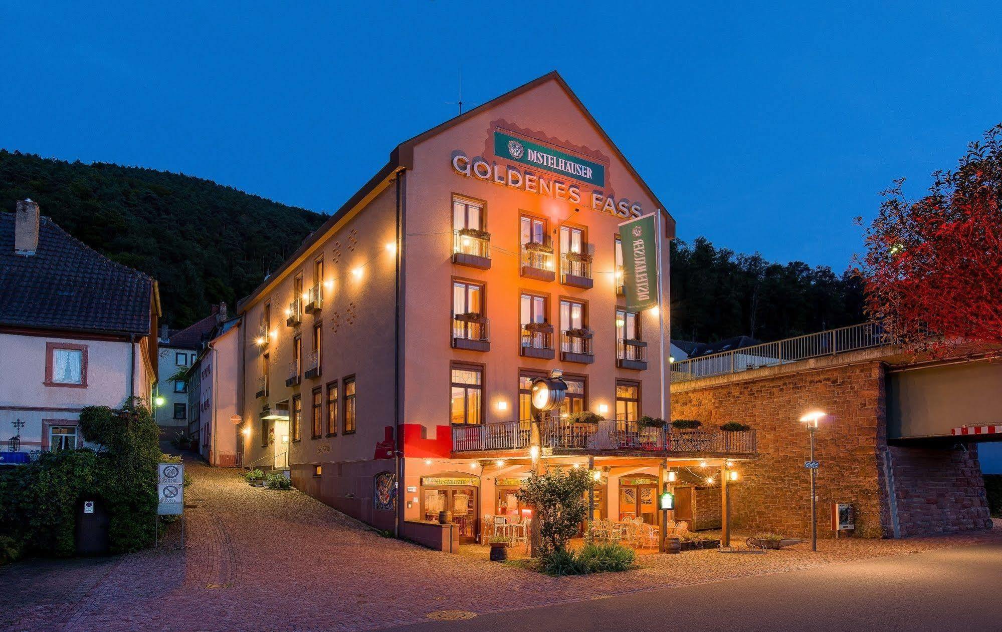 Hotel Goldenes Fass Freudenberg am Main Eksteriør bilde